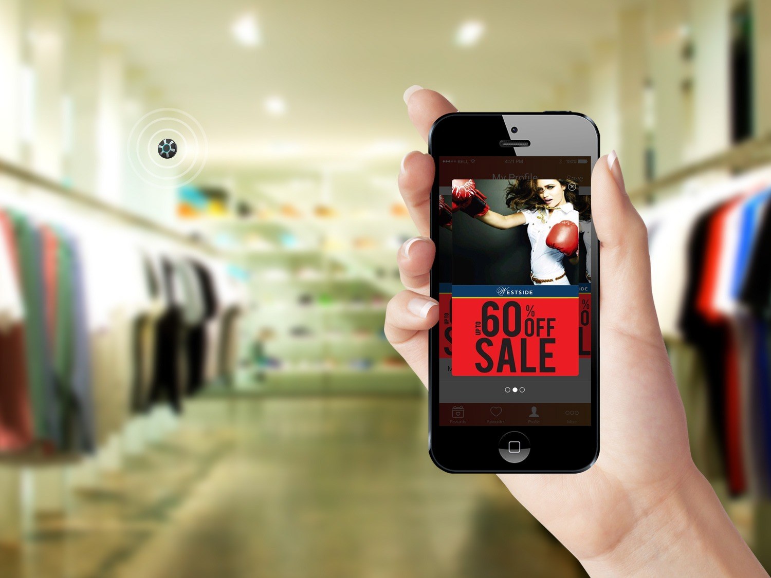 Westside retail beacon sale